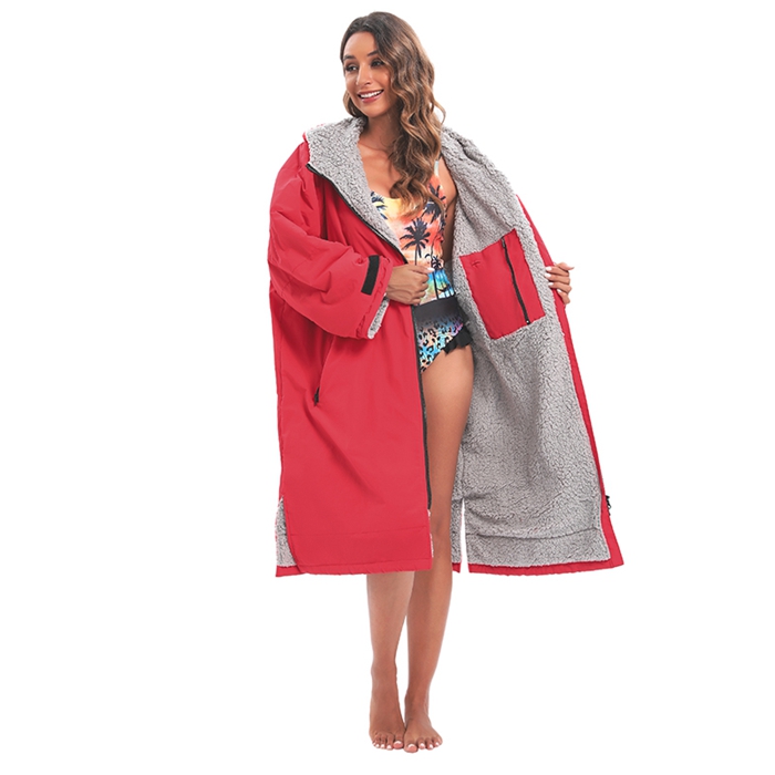 Long sleeve dry change robe