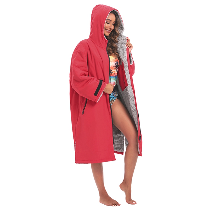 Long sleeve dry change robe